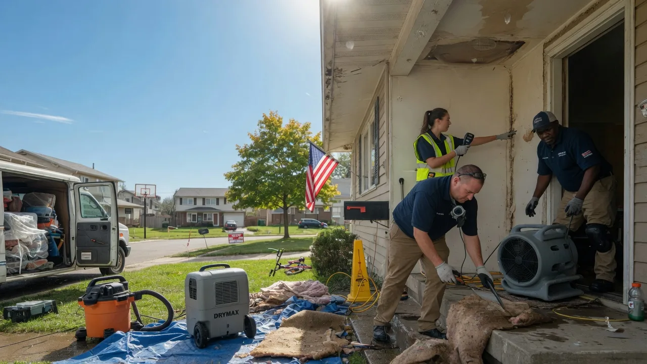 Water Damage Restoration in Fremont, IN near me